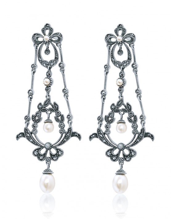 Vintage Chandelier Earrings Larus Jewellery