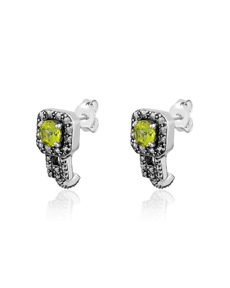 Marcasite earrings shop