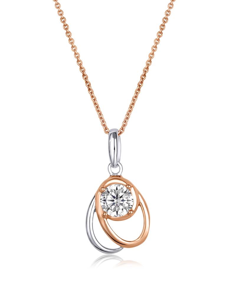 Double Loop Pendant Larus Jewellery