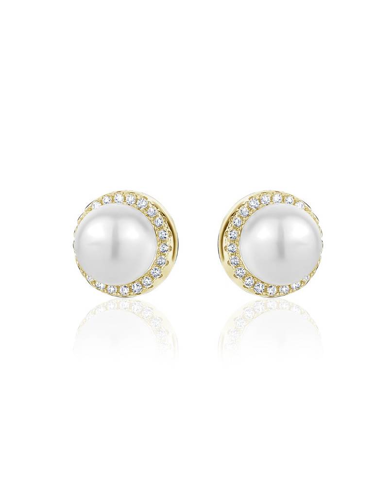 Pearl Stud Earrings | Larus Jewellery
